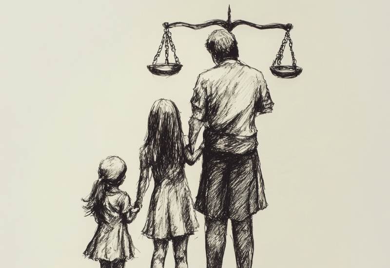 How does legal abuse affect the family of a victim?